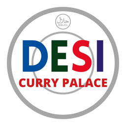 Desi Curry Palace logo.